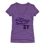 Trevor Story Women's V-Neck T-Shirt | 500 LEVEL